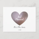 Search for pearl wedding postcards Purple