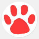 Search for paw print design stickers Dogs