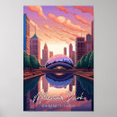 Search for vintage chicago posters Illustration
