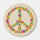 Search for peace sign magnets 70s