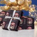 Search for funny santa wrapping paper Novelty