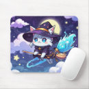 Search for flying witch mouse mats Cat