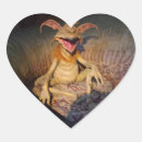 Search for alien heart stickers Space