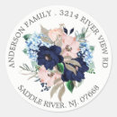 Search for blush address stickers Floral
