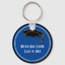 Search for graduation tassel key rings Blue