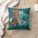 Search for turquoise and brown cushions Floral