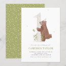 Search for woodland party invitations Wild one