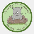 Search for cartoon rhino stickers Rhinoceros