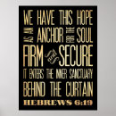 Search for hebrews 19 6 posters Hope