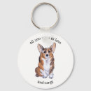 Search for corgi key rings Watercolor