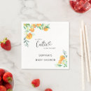 Search for orange fruit napkins Little cutie
