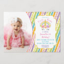 Search for golden 1st birthday invitations Girl