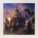 Search for fantasy dragon puzzles Sunset