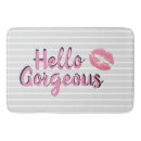 Search for gorgeous bath mats Pink