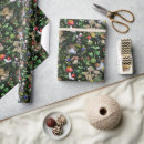 Search for mushroom wrapping paper Watercolor