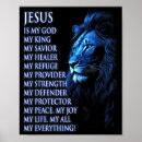 Search for christian lion posters King