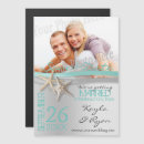 Search for teal silver save the dates Aqua