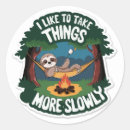 Search for funny sloth stickers Lazy