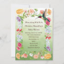 Search for hummingbird invitations Watercolor