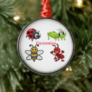 Search for grasshopper christmas tree decorations Cute