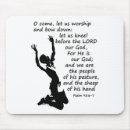 Search for down mouse mats Scripture
