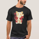 Search for cute japanese lucky cat tshirts Maneki