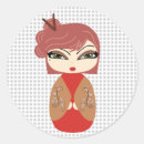 Search for kokeshi stickers Kimono
