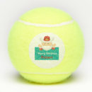 Search for christmas tennis balls Santa
