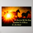 Search for horse silhouette at sunset posters Cowgirl