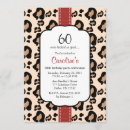 Search for animal 60th birthday invitations Trendy