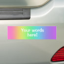 Search for gradient bumper stickers Pride