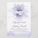 Search for lavender rehearsal dinner invitations Floral