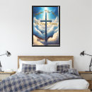 Search for jesus canvas prints Blue