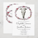 Search for floral skull invitations Rustic