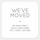 Search for moving announcement cards Minimalist