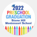 Search for cute preschool graduation stickers Rainbow