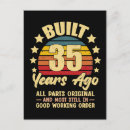 Search for thirty five postcards 35 years old