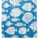 Search for vintage fish shower curtains Background