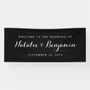 Search for vintage wedding signs Black