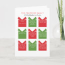 Search for newsletter christmas cards Red and green