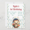Search for hedgehog invitations Baby