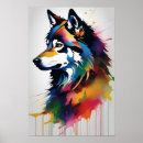 Search for abstract wolf art Animal