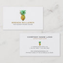 Search for pineapple business cards Simple