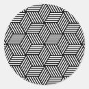 Search for geometric design patterns stickers Abstract