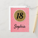 Search for girls 18th birthday cards Pink