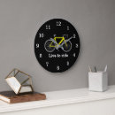 Search for bike clock clocks Black