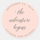 Search for the adventure begins stickers Modern