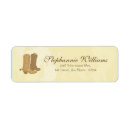 Search for cowboys return address labels Blue