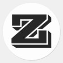 Search for letter z stickers Alphabet