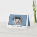 Search for a sister cat birthday cards Happy